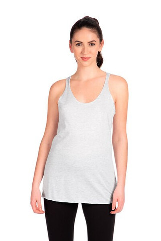 Next Level Apparel 6733 - Ladies Triblend Racerback Tank