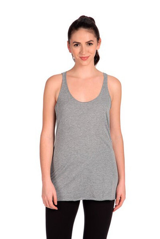 Next Level Apparel 6733 - Ladies Triblend Racerback Tank
