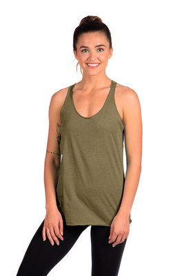 Next Level Apparel 6733 - Ladies Triblend Racerback Tank