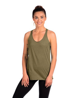 Next Level Apparel 6733 - Ladies Triblend Racerback Tank