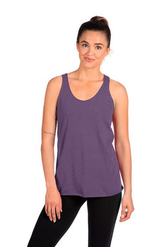 Next Level Apparel 6733 - Ladies Triblend Racerback Tank