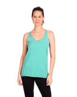 Next Level Apparel 6733 - Ladies Triblend Racerback Tank