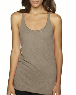 Next Level Apparel 6733 - Ladies Triblend Racerback Tank