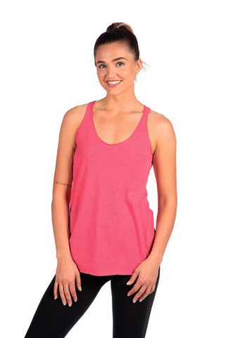 Next Level Apparel 6733 - Ladies Triblend Racerback Tank