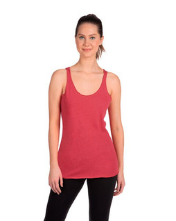 Next Level Apparel 6733 - Ladies Triblend Racerback Tank