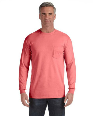 Comfort Colors C4410 - Adult Heavyweight RS Long-Sleeve Pocket T-Shirt