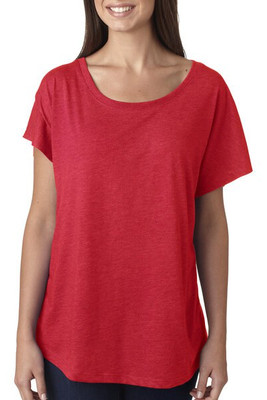 Next Level Apparel 6760 - Ladies Triblend Dolman T-Shirt