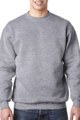 Bayside BA1102 - Adult 9.5 oz., 80/20 Heavyweight Crewneck Sweatshirt
