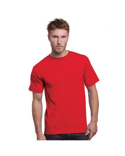 Bayside BA3015 - Unisex Union-Made 6.1 oz.Cotton Pocket T-Shirt