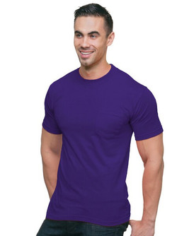 Bayside BA3015 - Unisex Union-Made 6.1 oz.Cotton Pocket T-Shirt