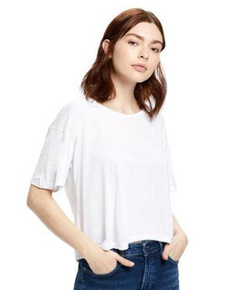 US Blanks US309 - Ladies Boxy Open Neck Top