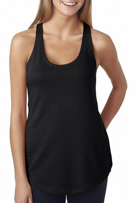 Next Level Apparel 6933 - Ladies French Terry Racerback Tank