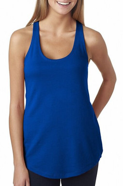 Next Level Apparel 6933 - Ladies French Terry Racerback Tank