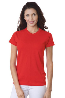Bayside BA3325 - Ladies 6.1 oz., 100% Cotton T-Shirt