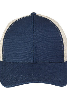 econscious EC7093 - Unisex Hemp Eco Trucker Recycled Polyester Mesh Cap