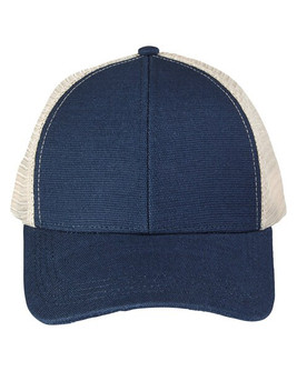 econscious EC7093 - Unisex Hemp Eco Trucker Recycled Polyester Mesh Cap