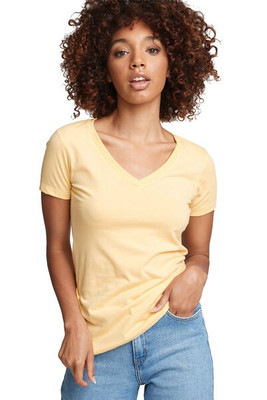 Next Level Apparel N1540 - Women's Lightweight Cotton Blend V-Neck Tee