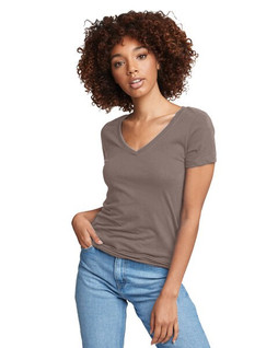 Next Level Apparel N1540 - Camiseta Ligera de Algodón y Poliéster para Mujer