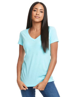 Next Level Apparel N1540 - Camiseta Ligera de Algodón y Poliéster para Mujer