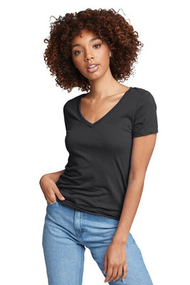 Next Level Apparel N1540 - Women's Lightweight Cotton Blend V-Neck Tee
