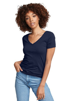 Next Level Apparel N1540 - Camiseta Ligera de Algodón y Poliéster para Mujer