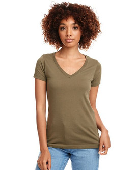 Next Level Apparel N1540 - Camiseta Ligera de Algodón y Poliéster para Mujer