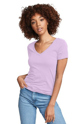 Next Level Apparel N1540 - Women's Lightweight Cotton Blend V-Neck Tee