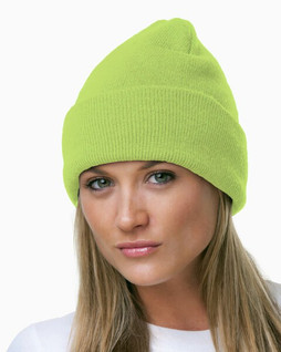 Bayside BA3825 - 100% Acrylic Knit Cuff Beanie
