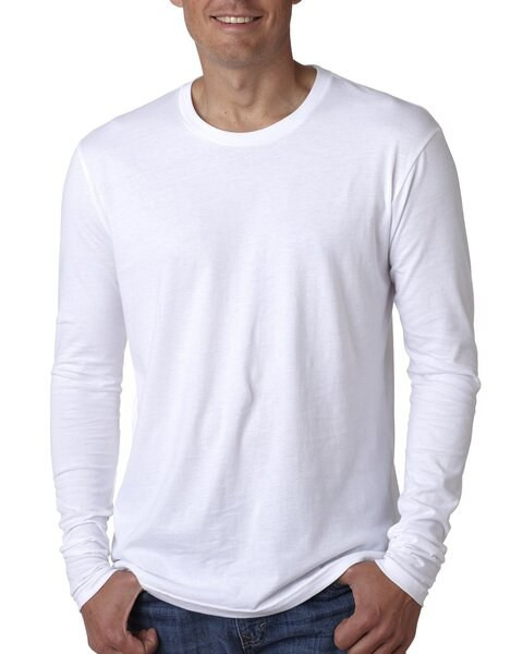Next Level Apparel N3601 - Men's Cotton Long-Sleeve Crew