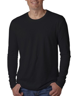 Next Level Apparel N3601 - Men's Cotton Long-Sleeve Crew