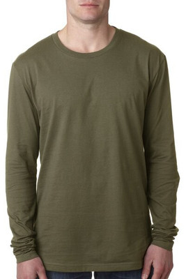 Next Level Apparel N3601 - Men's Cotton Long-Sleeve Crew