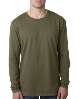 Next Level Apparel N3601 - Men's Cotton Long-Sleeve Crew