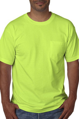 Bayside BA5070 - Adult Short-Sleeve T-Shirt with Pocket