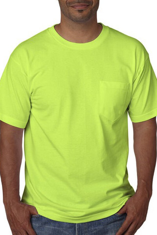 Bayside BA5070 - Adult Short-Sleeve T-Shirt with Pocket