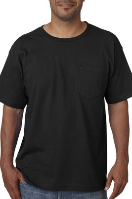Bayside BA5070 - Adult Short-Sleeve T-Shirt with Pocket