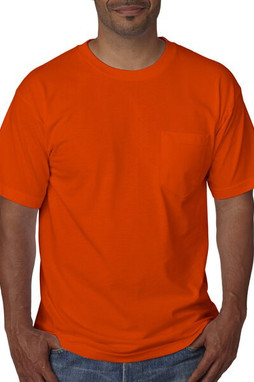 Bayside BA5070 - Adult Short-Sleeve T-Shirt with Pocket