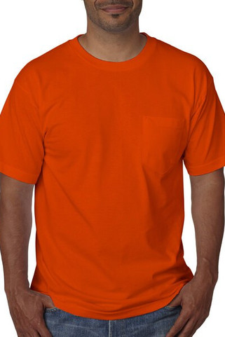 Bayside BA5070 - Adult Short-Sleeve T-Shirt with Pocket