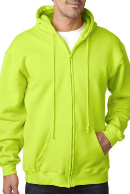 Bayside BA900 - Premium USA-Made Cotton Blend Full-Zip Hoodie