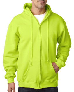 Bayside BA900 - Premium USA-Made Cotton Blend Full-Zip Hoodie