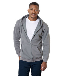 Bayside BA900 - Premium USA-Made Cotton Blend Full-Zip Hoodie