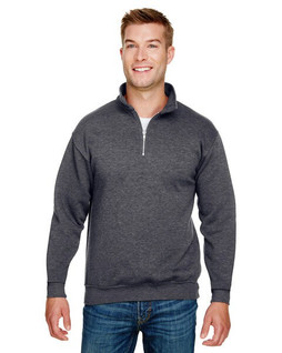 Bayside BA920 - Unisex 9.5 oz., 80/20 Quarter-Zip Pullover Sweatshirt