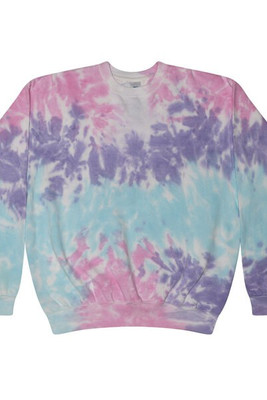 Tie-Dye H8100 - Adult 8.5 oz., 80/20 crew neck fleece