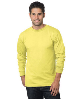 Bayside BA6100 - Adult 6.1 oz., 100% Cotton Long Sleeve T-Shirt
