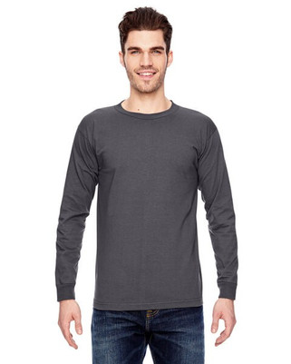 Bayside BA6100 - Adult 6.1 oz., 100% Cotton Long Sleeve T-Shirt