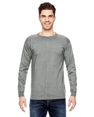 Bayside BA6100 - Adult 6.1 oz., 100% Cotton Long Sleeve T-Shirt