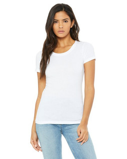 Bella+Canvas B8413 - T-shirt à manches courtes Triblend pour femmes
