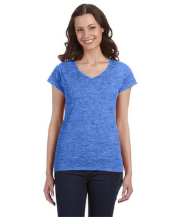 Gildan G64VL - Ladies Softstyle V-Neck T-Shirt with Tapered Fit