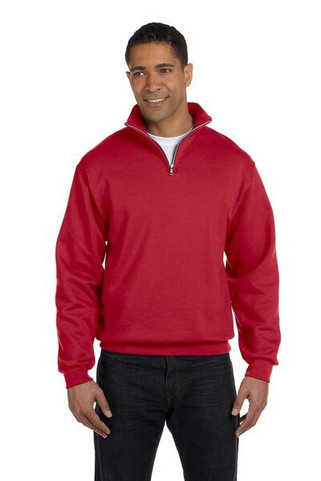 Jerzees 995M - Adult NuBlend® Quarter-Zip Cadet Collar Sweatshirt