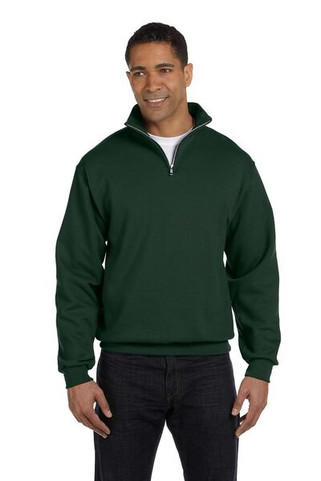 Jerzees 995M - Adult NuBlend® Quarter-Zip Cadet Collar Sweatshirt