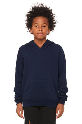 Bella+Canvas 3719Y - Youth Sponge Fleece Pullover Hooded Sweatshirt
